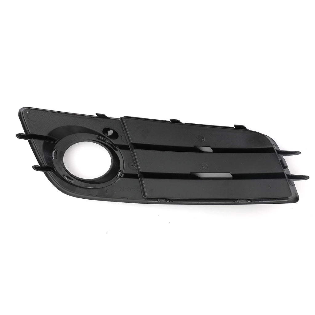 Front Bumper Black Fog Light Grille Cover For Audi A4 S-LINE S4 2008-2012 8K0807681C/8K0807682C Fog Light Cover