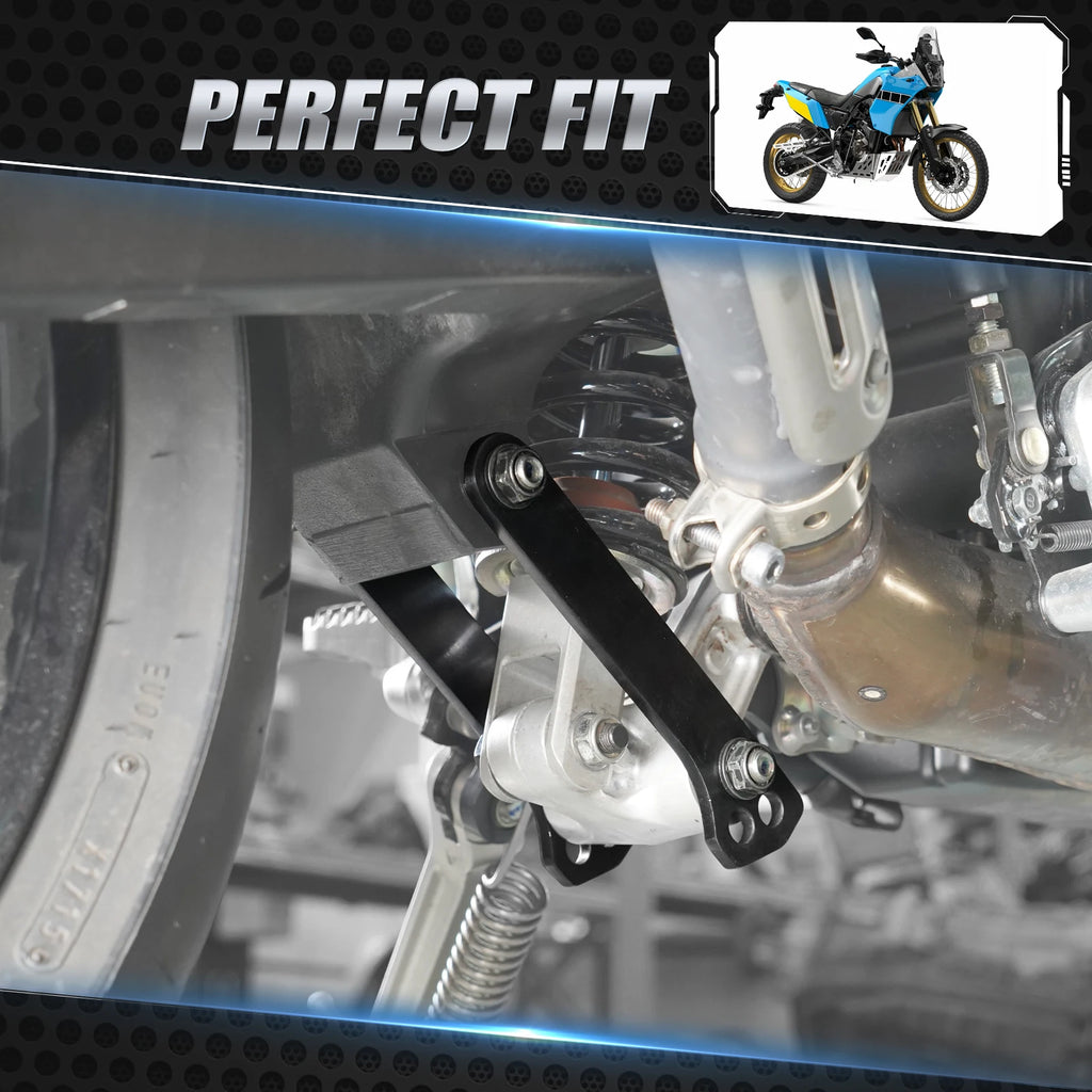 For Yamaha Tenere 700 T700 XTZ700 Rally Edition 2020-2024 Motorcycle Suspension Lowering/Raising Links Lower 18/30MM Raise 12MM
