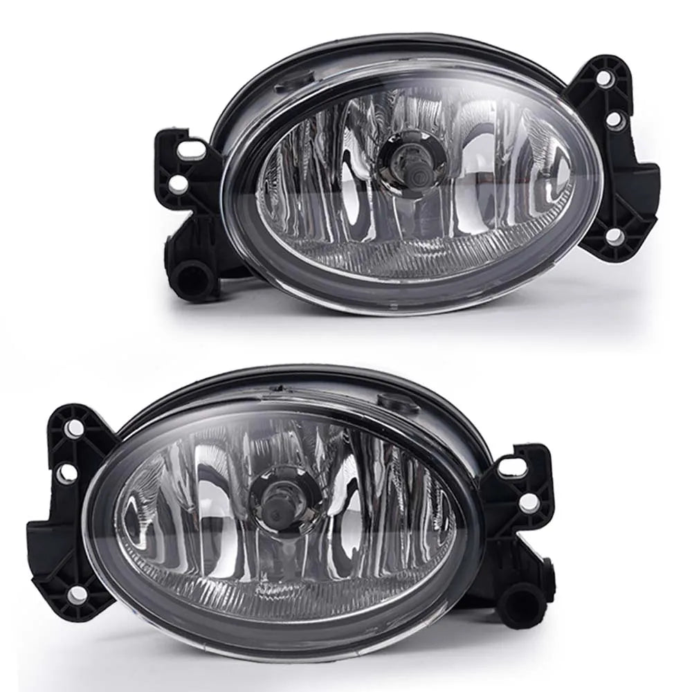  Fog Lamp Assembly Headlights Fog Lights Housing for Mercedes-Benz 2006-2011 ML-Class W164 compatible with Mercedes C E R