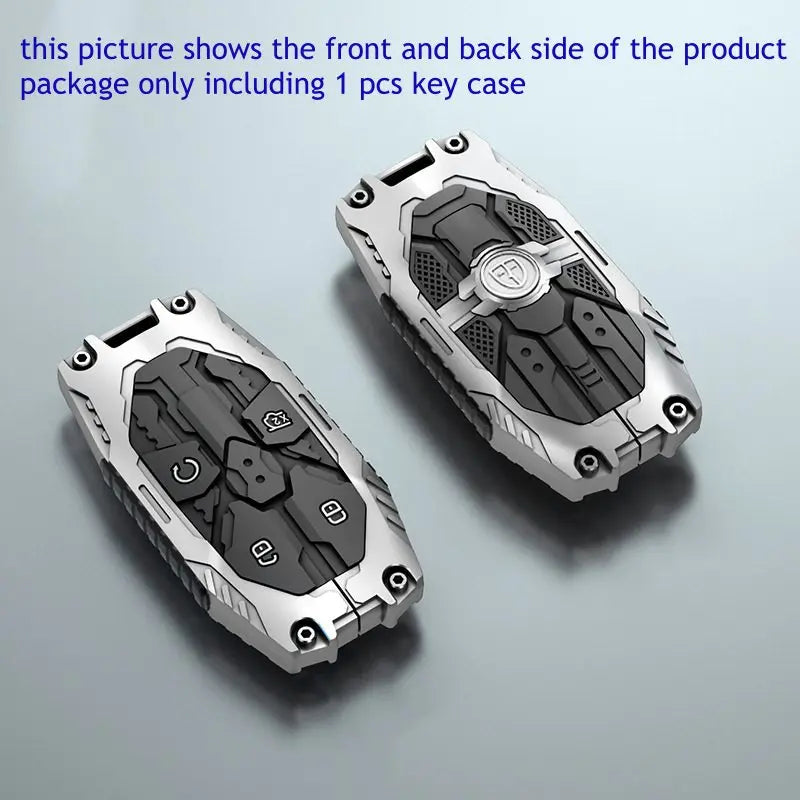 Key Case Cover For BYD Leopard 3 5 7 8 Ti3 Ti7 DENZA B5 B8 Remote Holder Keychain Accessories