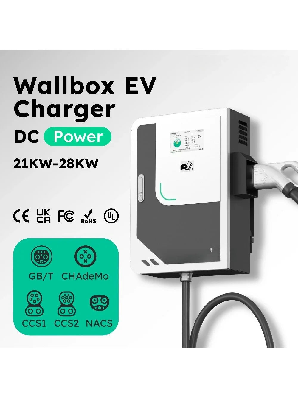 High Performance Evse 30kw 40kw 60kw Dc Ev Fast Charger Intelligent New Energy Vehicle Charging Pile for Byd Car