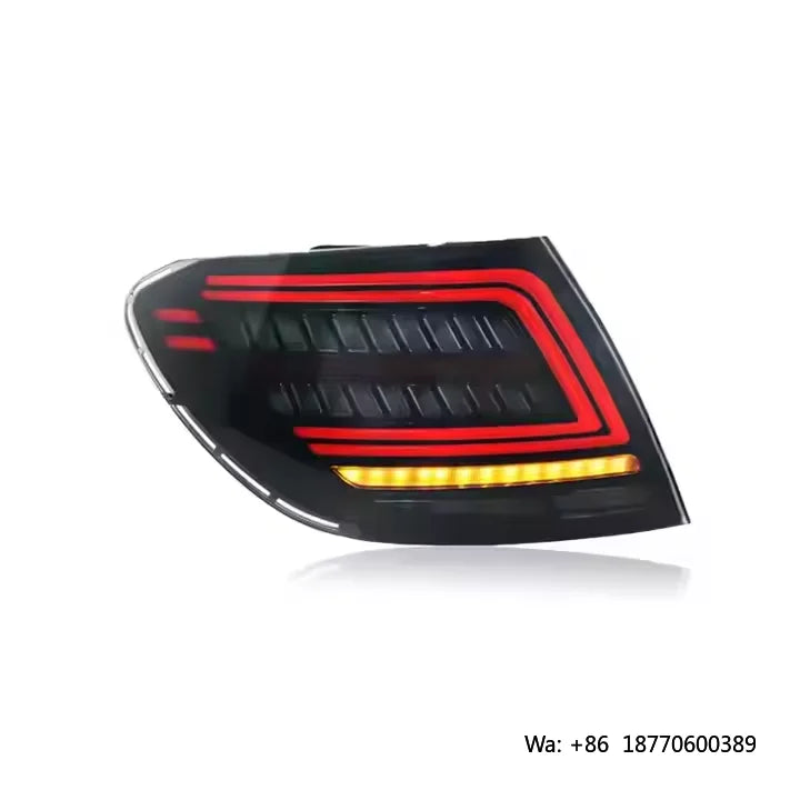 SJC Car Accessories for Mercedes Benz C Class W204 LED Taillights 07-14 Rear Lights C180 C63 LED Dynamic Turn Signal Tail Lamp