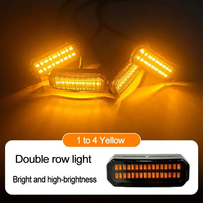 LED Front Grille Light FOR BYD LEOPARD 8 DENZA B8 Car Daytime Running Light Wheel Eyebrow Lamp For Pickup Offroad 12V