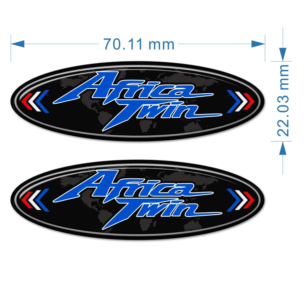 For Honda Africa Twin CRF1000L CRF 1000 1100 L CRF1100L Adventure Sports Kit Trunk Luggage Cases Tank Pad Protector Stickers