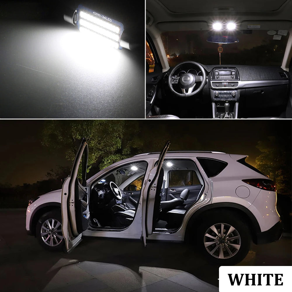 مصباح LED داخلي للسيارة ABRIGHT لسيارات نيسان فيرسا 1 2 نوت 2007 2008 2010 2012 2013 2014 2015 2016 2017 2018 2019 2020 إكسسوارات