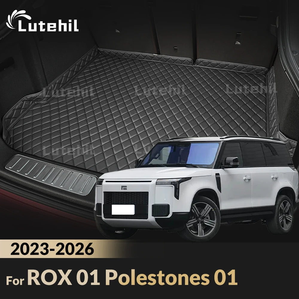 For ROX 01 Polestones 01 (6/7-seat) 2023-2026 2025 2024 Car Trunk Mat Car Cargo Liner Protective Pad Interior Protector Accessor