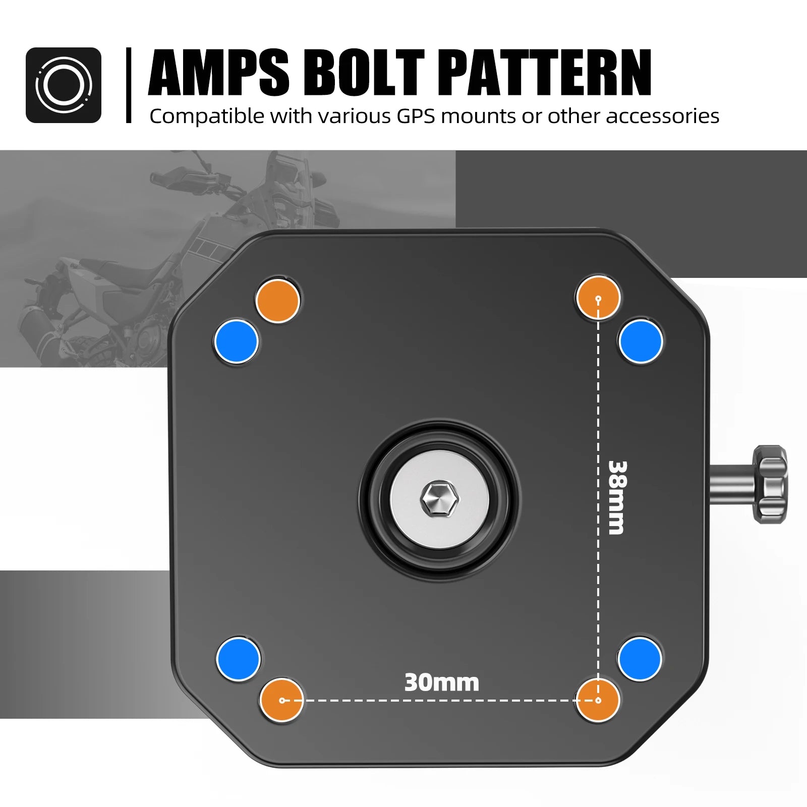 Universal For Yamaha Tenere 700 XTZ07 T700 Motorcycle GPS Holder Navigation Mount Adjustable For BMW R1200GS R1250GS R1300GS
