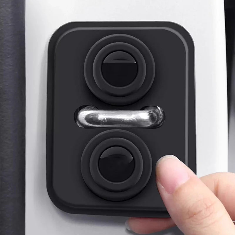 For ROX 01 Polar Stone (Jishi) 01 2023 2024 2025 2026 Car Door Lock Silicone Cover Limiter Protector Dust Proof Anti Corrosion