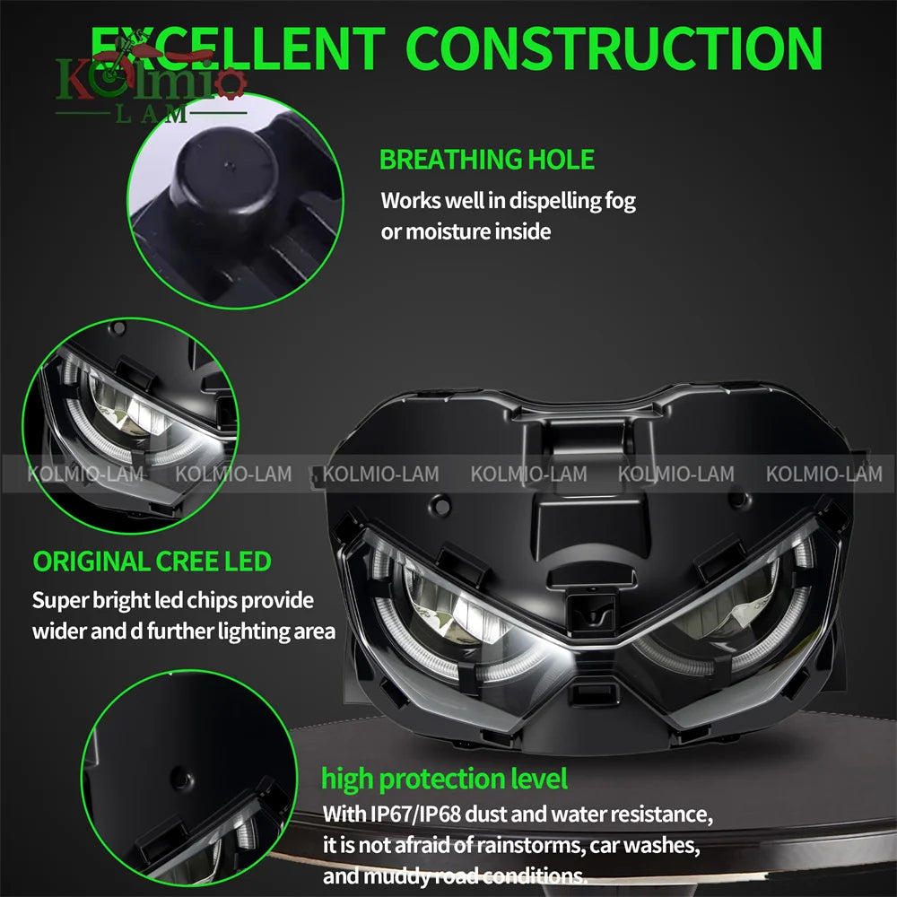Fit For 2020 - 2025 Honda AFRICA TWIN 1100 CRF1100 Motorcycle Headlight Headlamp CRF 1100 CRF1100L 2024 2023 2022 2021 Light