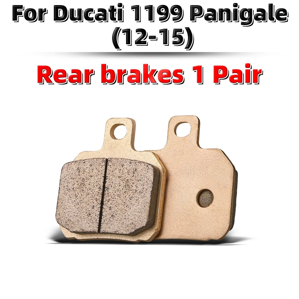 MRRANGT Motorcycle Metal Sintered Brake Pads Fit For Ducati Multistrada 950 S 1260 Panigale EVO 1098 1198 848 07-12 1199 12-15