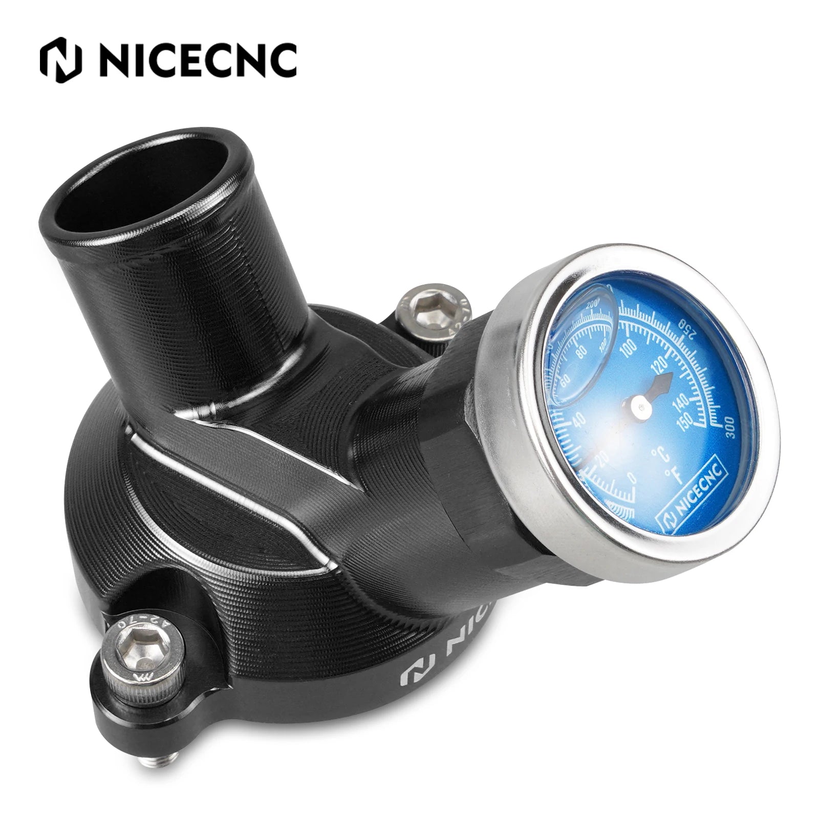For Yamaha Tenere 700 /XTZ700 2019-2024 Tenere 700 2024 NICECNC Thermostat Cover Water Temperature Gauge Tenere 700 Accessories