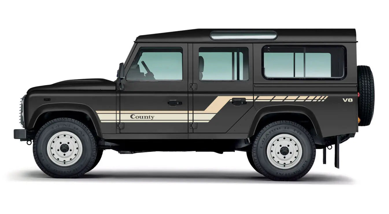 Car sticker for Land Rover DEFENDER 110 1984-1986 Body appearance modification Fashion sport Vinyl Decal film accessories