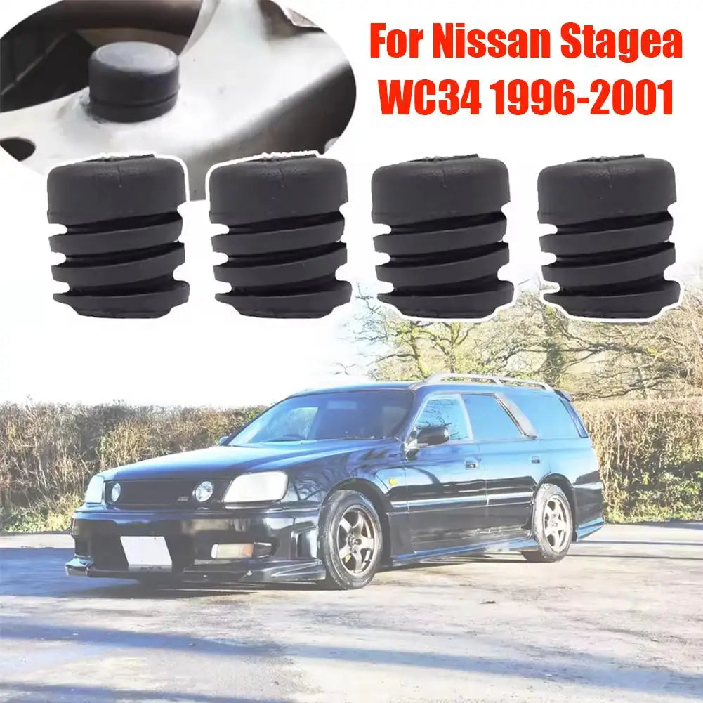 Car Bumper Hood Bonnet Trunk Lid Buffer Cushion Rubber Mount For Nissan 180SX 300ZX Almera Cube Navara Serena Patro M9X8