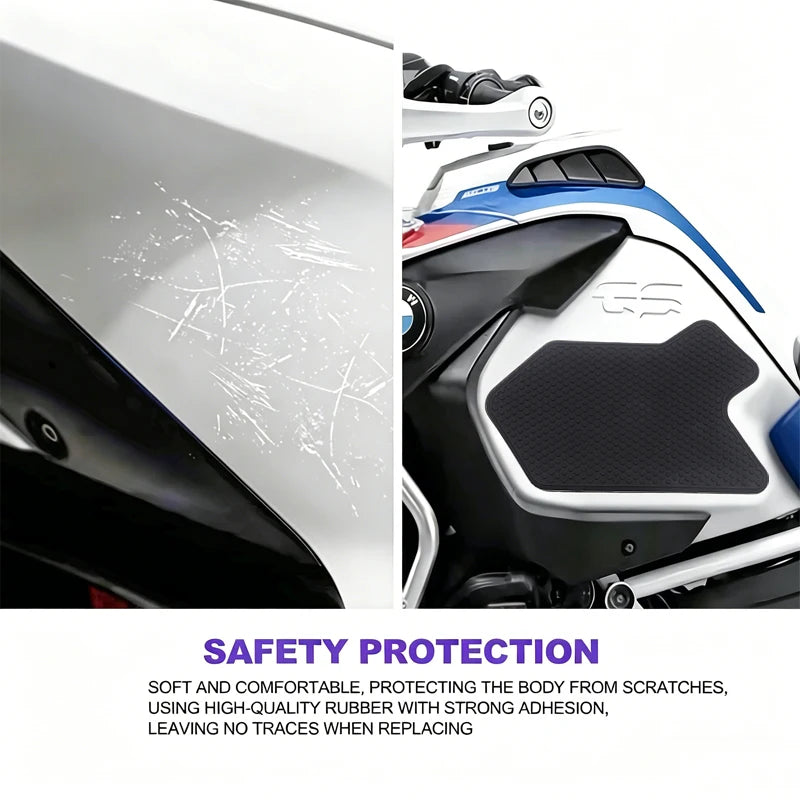 Motorcycle Gas Tank Protectors Anti Slip Side Fuel Tank Pad For BMW R1200GS R1250GS R 1200 1250 GS ADV Motorcycle Accessories