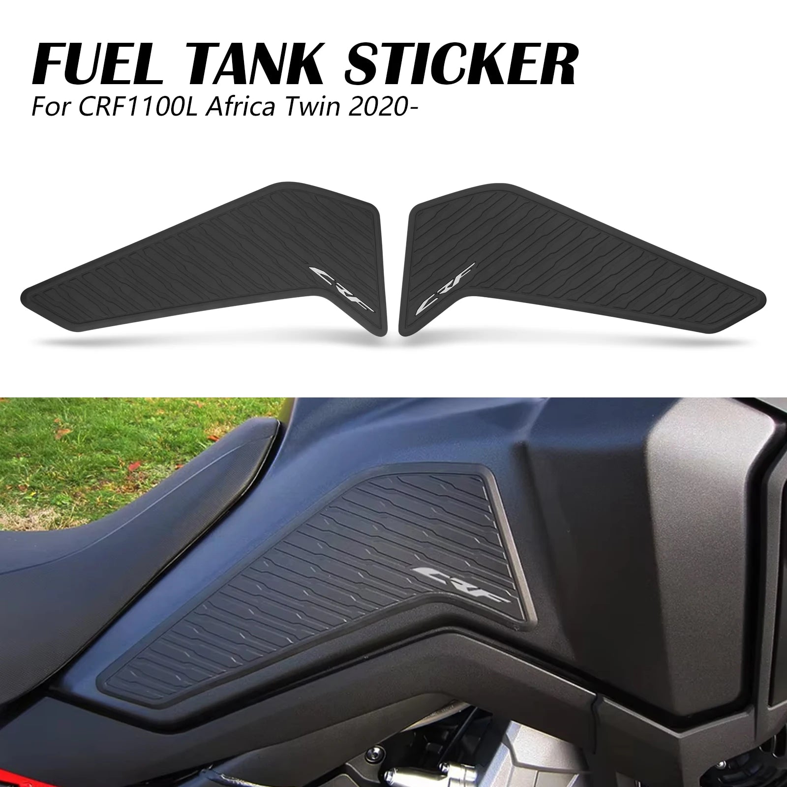 Fuel Tank Pad Stickers For Honda CRF1100L Africa Twin 2020 2021 22 CRF 1100 L Standard Non-Slip Side Fuel Sticker Gas Protector