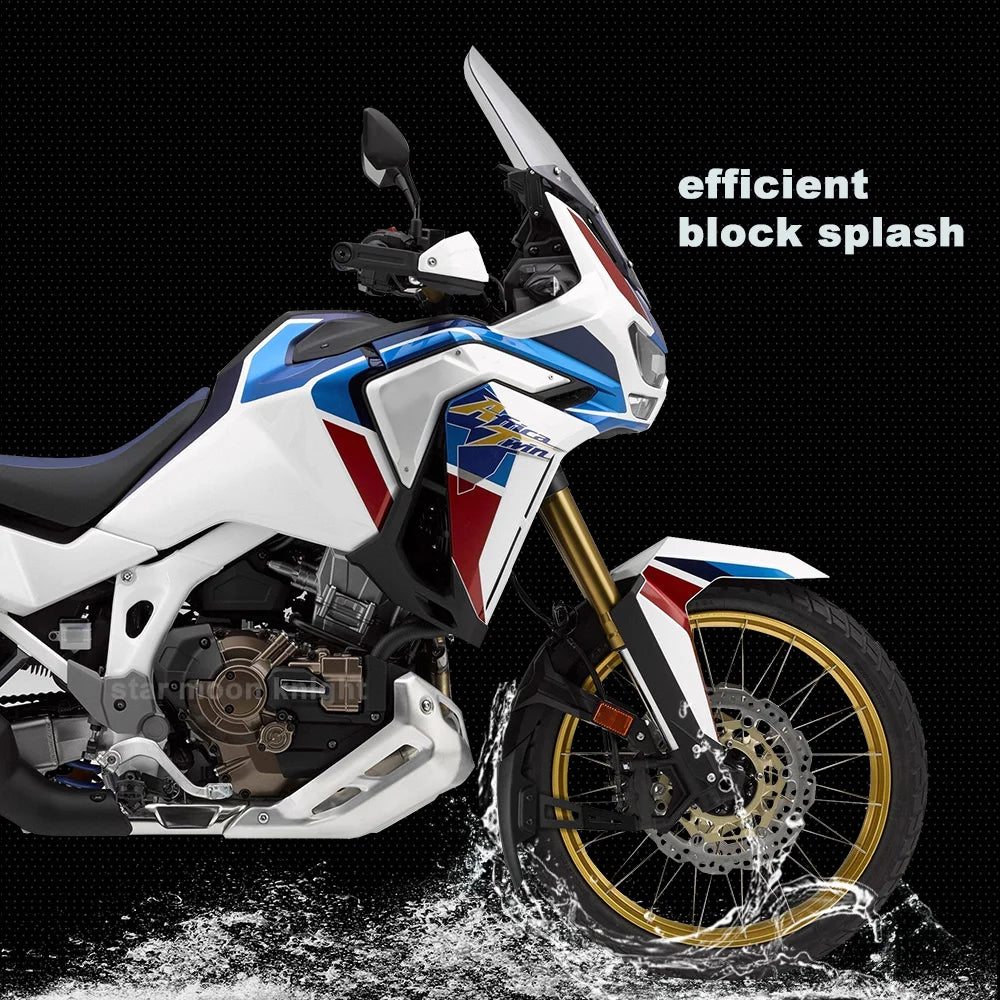 Motorcycle Fender Splash Extender For Honda CRF 1000 L CRF1000L CRF 1100 L CRF1100L Africa Twin Adventure Sports