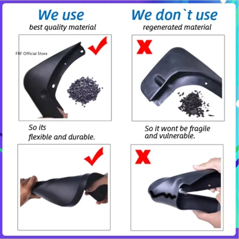 Car Mudguards For Lynk Co 02 Accessories 2022 2018-2023 Auto Anti-splash Mud Flaps Guard Fenders Splash Wheels Car Accessories