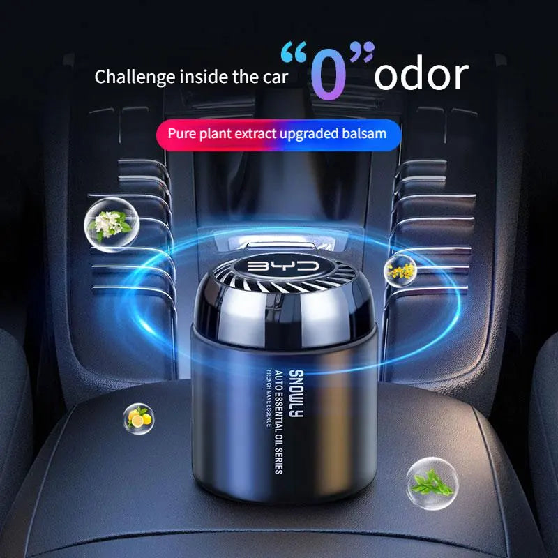 BYD car air freshener car cup holder aromatherapy solid balm long-lasting car perfume car interior