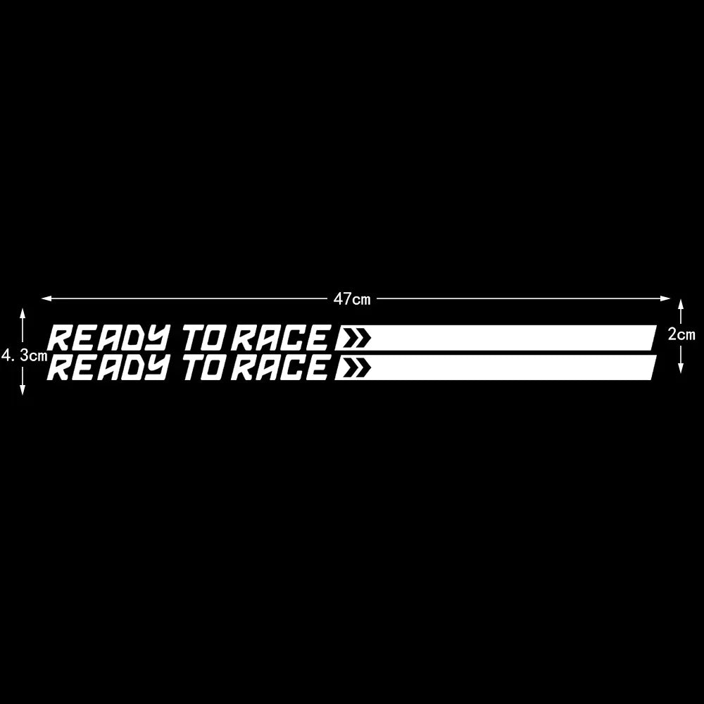 READY TO RACE Reflective Motorcycles Motorcross Stickers Decor Motor Bike Body Fuel Tank Decal Accessories for KTM  Adventure