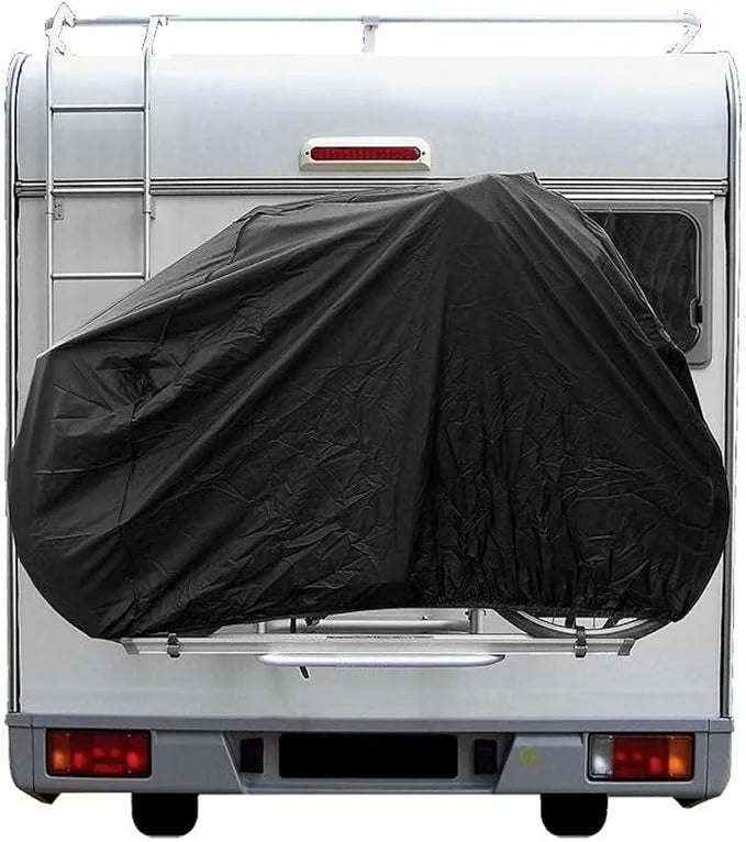 1PCS Waterproof Dustproof Snowproof Caravan Pillion Bike Cover Car Cover Caravan Motorhome Camping Accessories