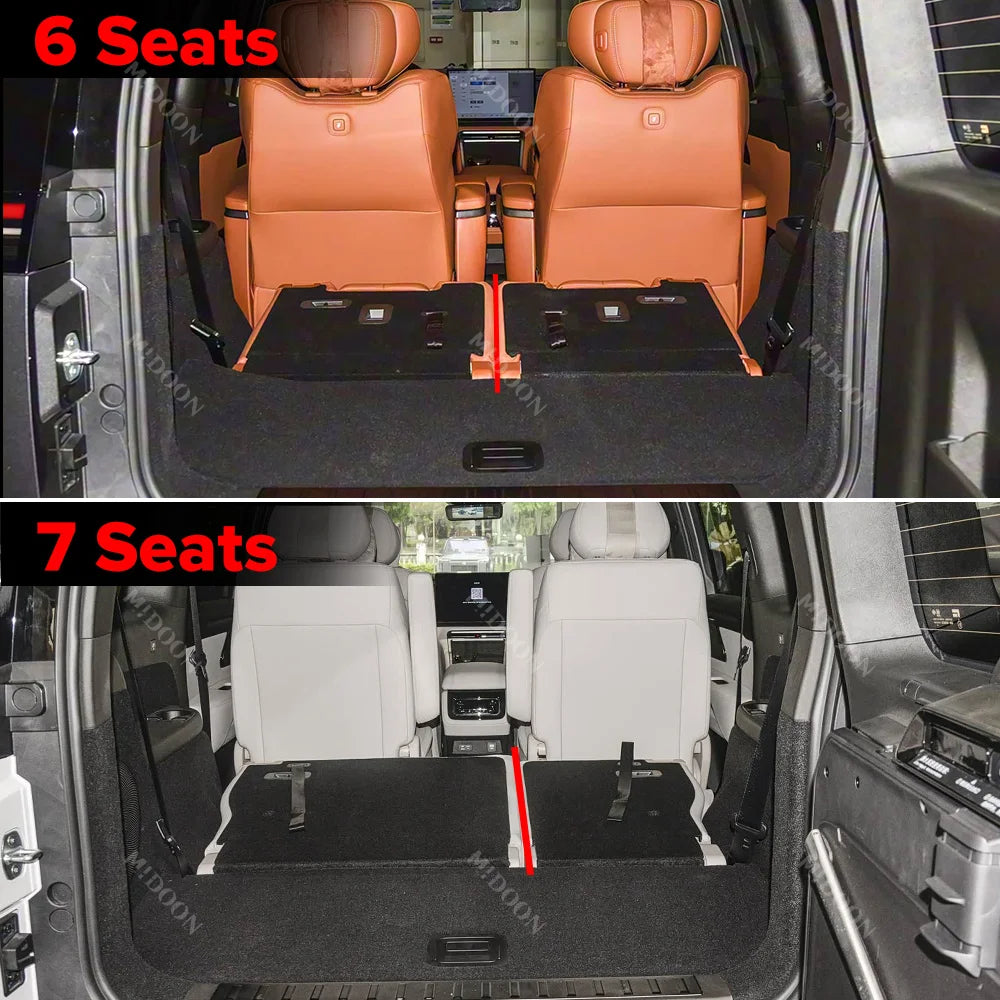 Car Trunk Mats For ROX 01 Polestones 01 (6/7-Seat) 2023 2024 2025 2026 Car Floor Mats Foot Pads Cargo Liner Interior Accessories