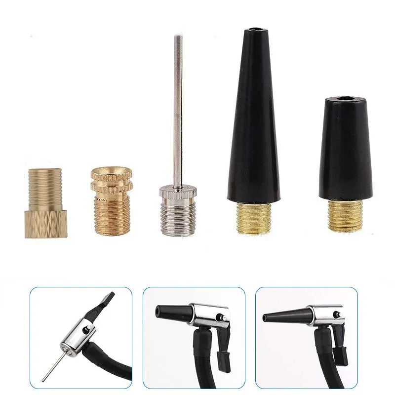 Bike Schrader Valve Adapter Air Pump Compressor Accessory  Inflator Tire Air Pump for Cycling Fitness Accessories