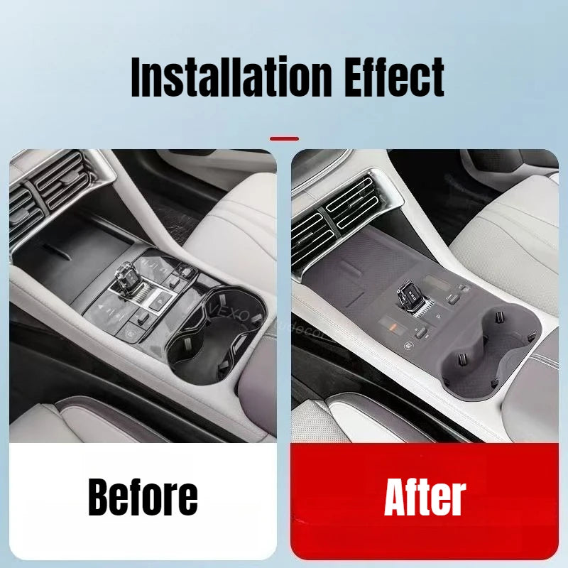 For BYD Song Plus DM-i EV 2021-2024 2025 Armrest Box Pad Silicone Center Console Wireless Charging Gear Shift Cover Accessories