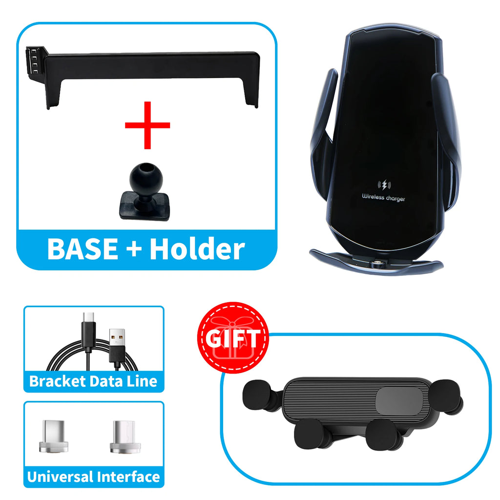 for Polestone 01 Rox 01 Car Phone Holder Screen Fixed Navigation Bracket Base Wireless Charging