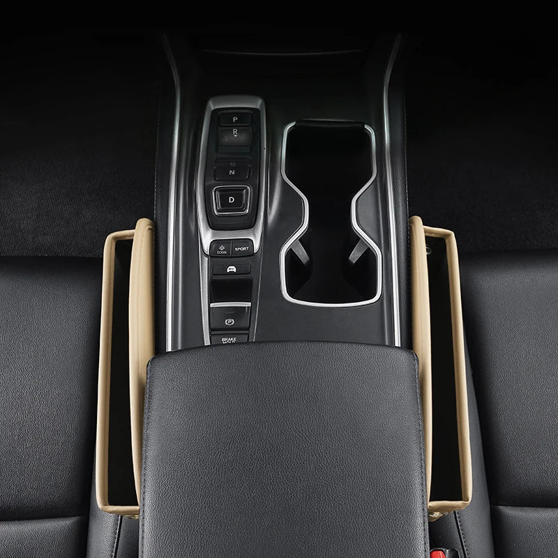 For BYD Shark 6 2024 2025 2026 PHEV Car Seat Crevice Storage Box Pocket Cup Phone Holder Tray Organizer Cover Accessories