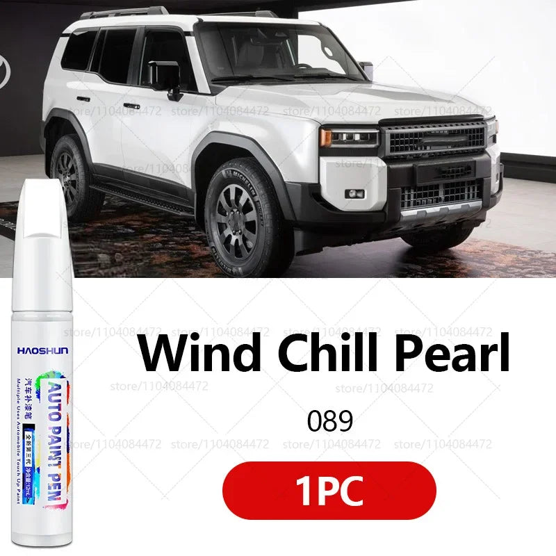 Car Paint Repair Pen Paint Scratch Repair Accessories Black 202 Blue 8X0 White 040 089 For 1951-2025 Toyota Land Cruiser