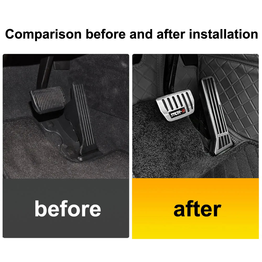 For BAIC Polestones 01 Rox 01 2023 2024 2025 2026 Brake Pedal Car Modification Accessory Anti Slip Metal Accelerator Pedal