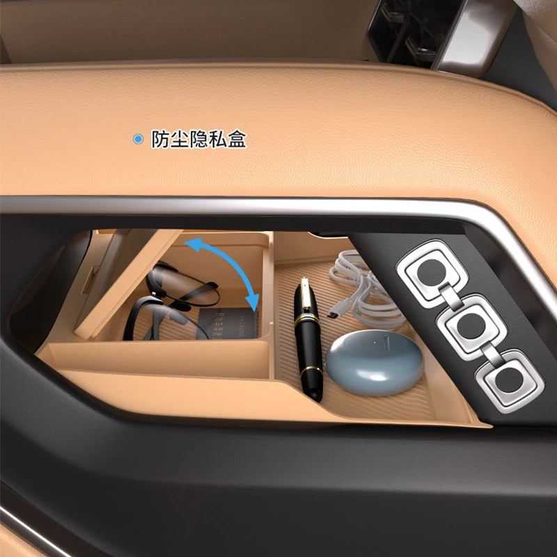 For BYD FangChengBao Leopard 8 DENZA B8 2025 2026 Silicone material for the lower storage box of the car center console