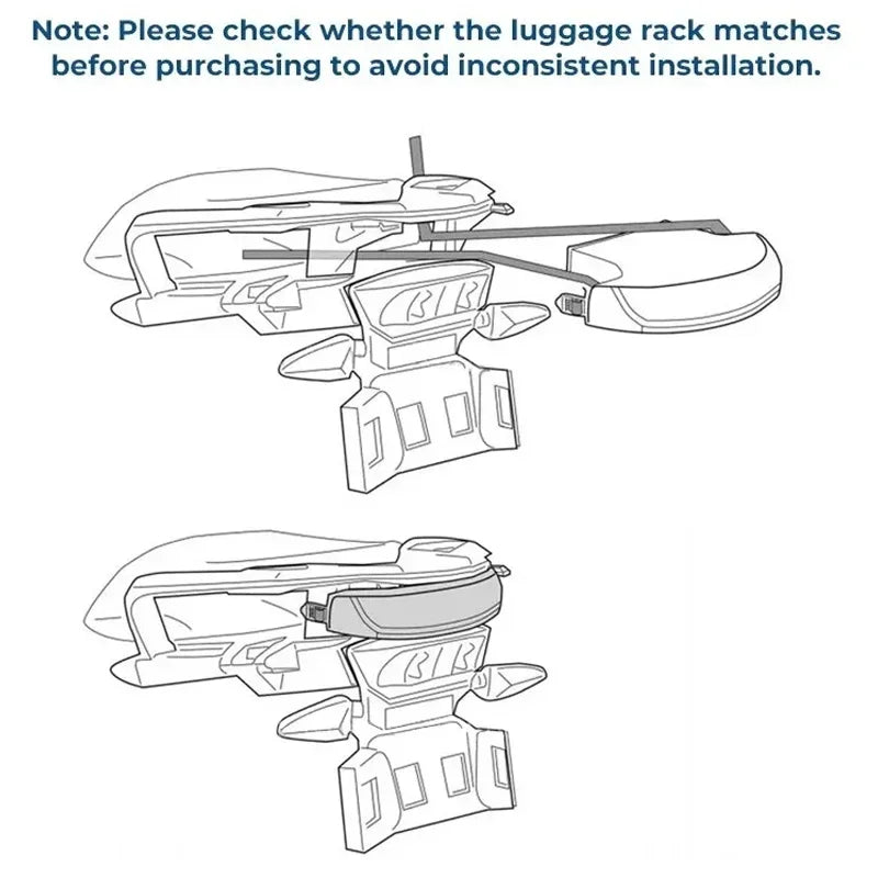 Motorcycle Luggage Rack Bag Side bags Tail Bag Tool Waterproof Bag Travel bag For BMW R1250GS R 1250 GS R1200GS R 1200 GS 2013-