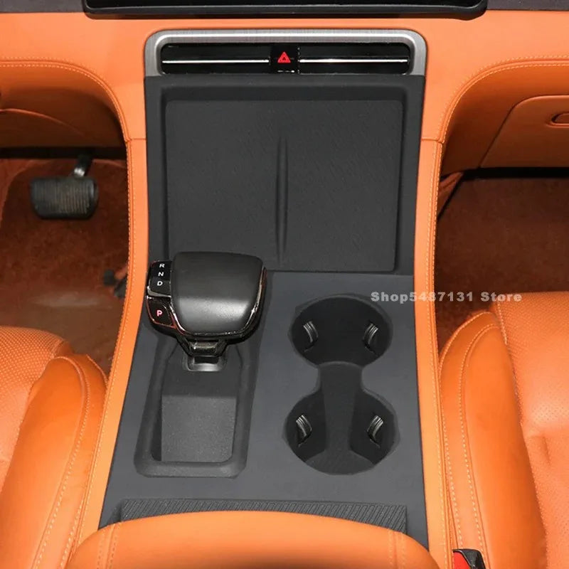 Center Control Storage Box Wireless Charging Panel Armrest Water Cup Storage Box for ROX 01 Polestones 01 Accessories 2023-2025