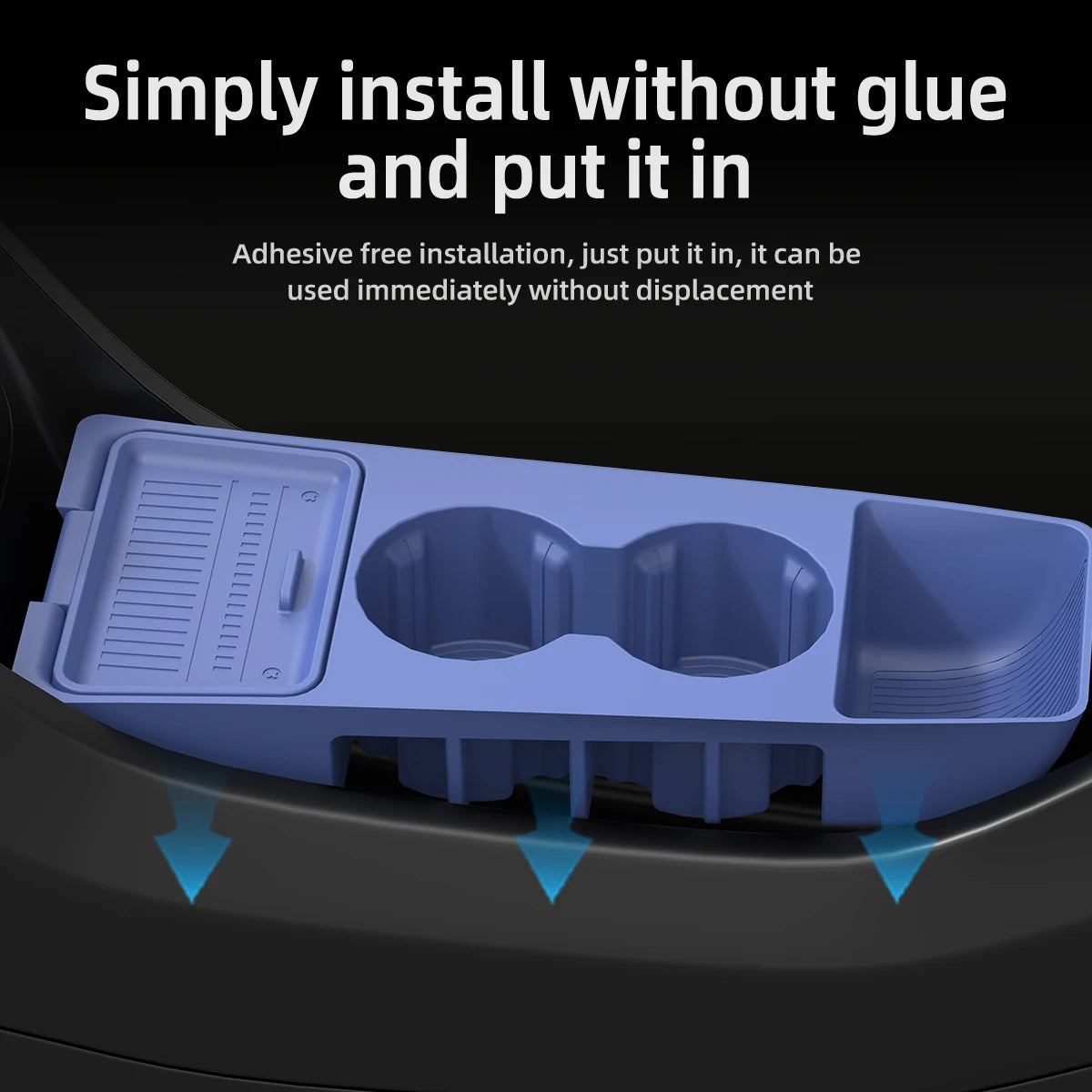 2026 For BYD Dolphin Mini Atto 1 Dolphin Surf Center Console Below Storage Box Central Control Organizer Mat Interior Silicone