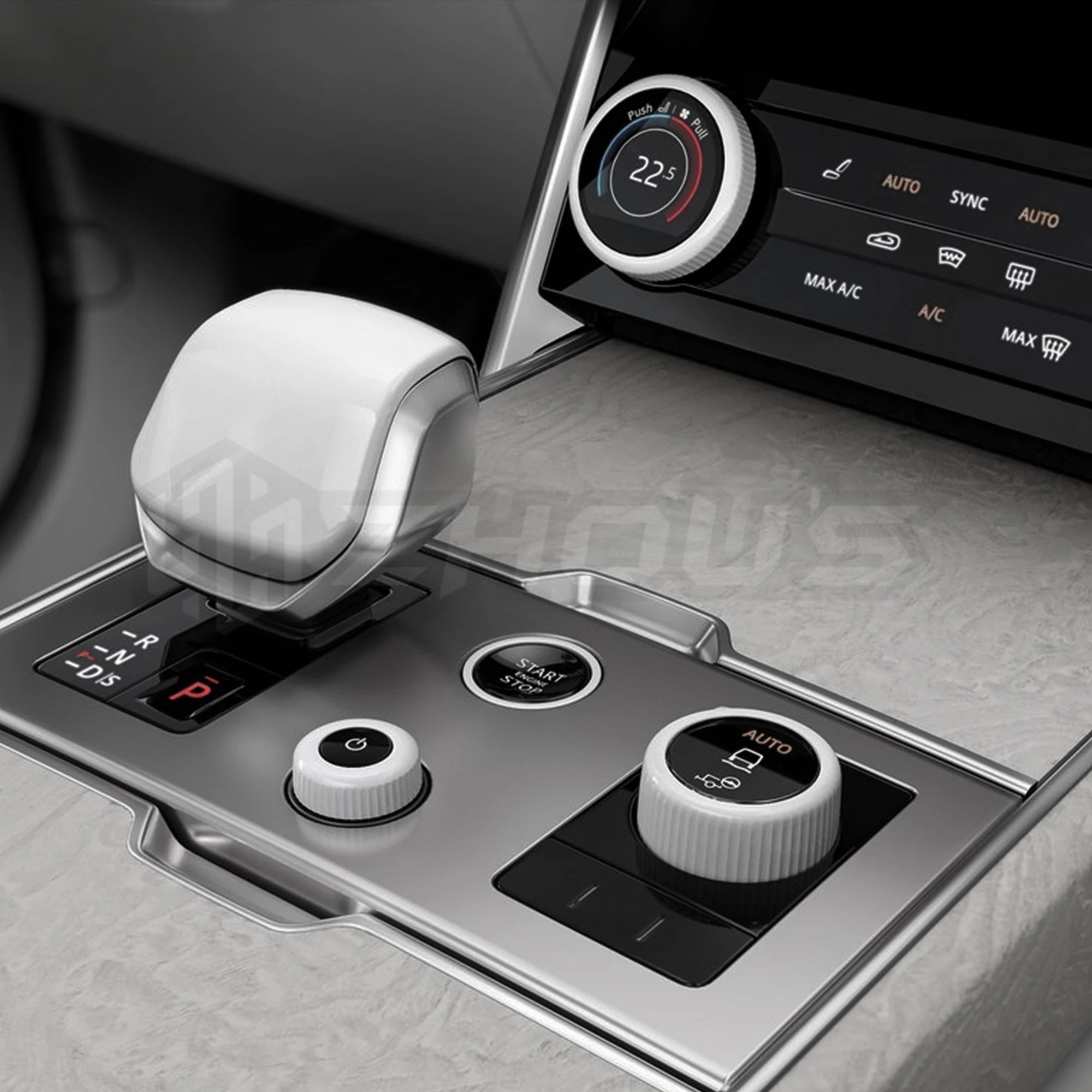 Auto Spare Interiors Parts Ceramics Custom Car Gear Shift Knob for Land Rover Range Rover Parts