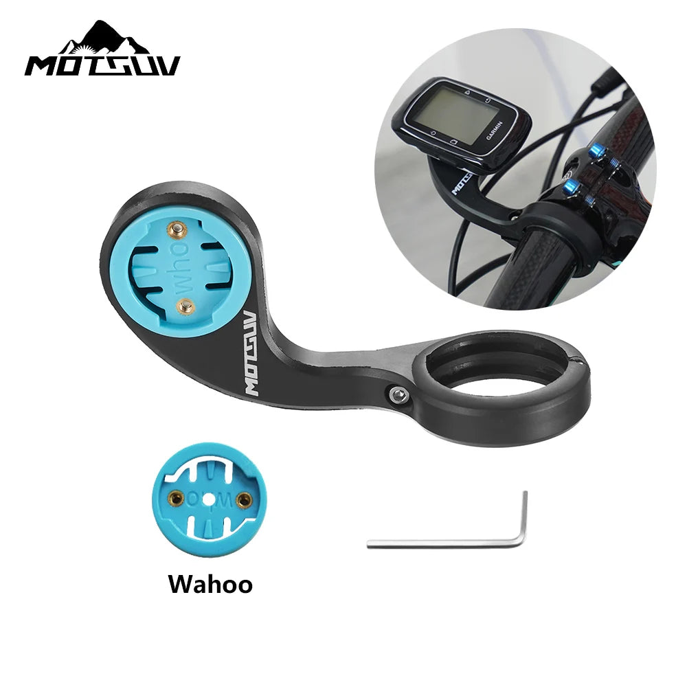 Motsuv Bicycle Computer Mount Holder Plastic Mountain Bike Handlebar Odometer Stopwatch Rack Garmin bryton wahoo Cycling Parts