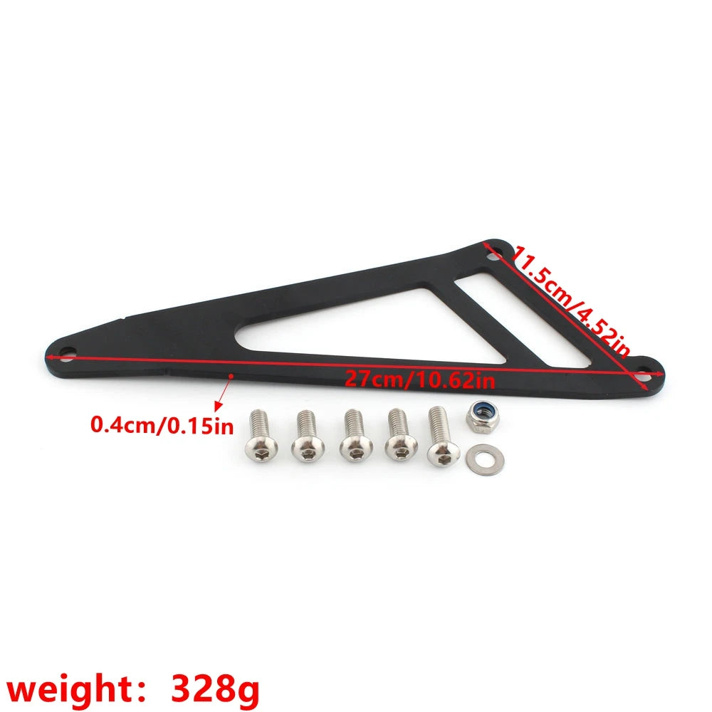 1PCS Motorcycle Aluminum Exhaust Hanger Bracket Accessories Muffler Support For KAWASAKI Ninja ZX4R ZX 4R ZX-4R ZX4RR 2023-2026