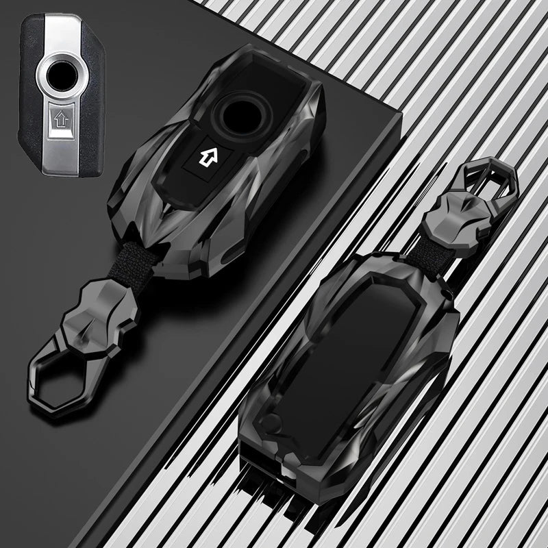 Zinc Alloy Car Key Case Cover Shell For BMW R1250GS R1200GS F750GS F850GS C400X C400GT F900R F900XR GS1250 s1000rr Accessories