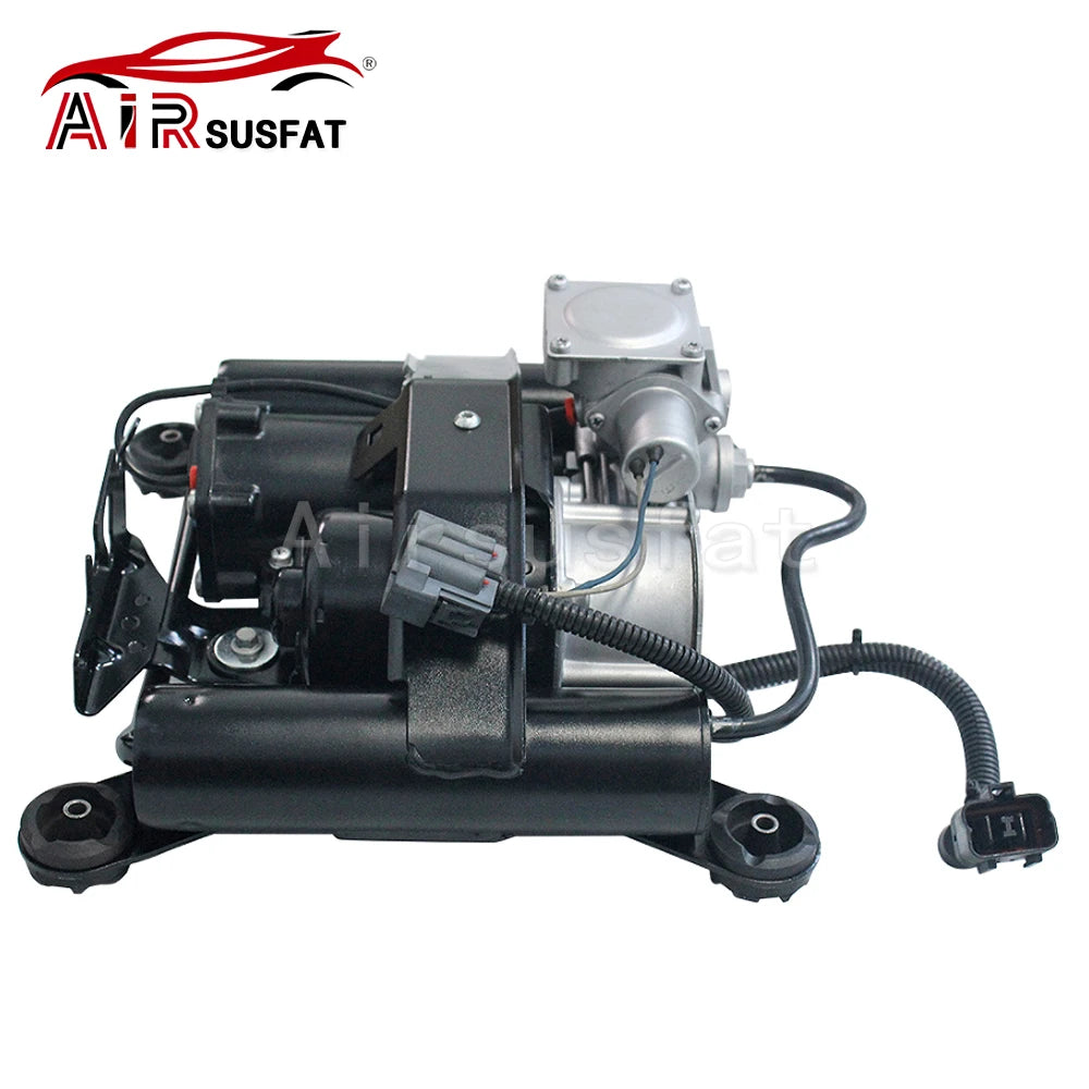 For Range Rover Mk III L322 Range Rover L322/HSE/Supercharged 06-12 Hitachi Air Suspension Compressor w/Bracket+Relay LR041777