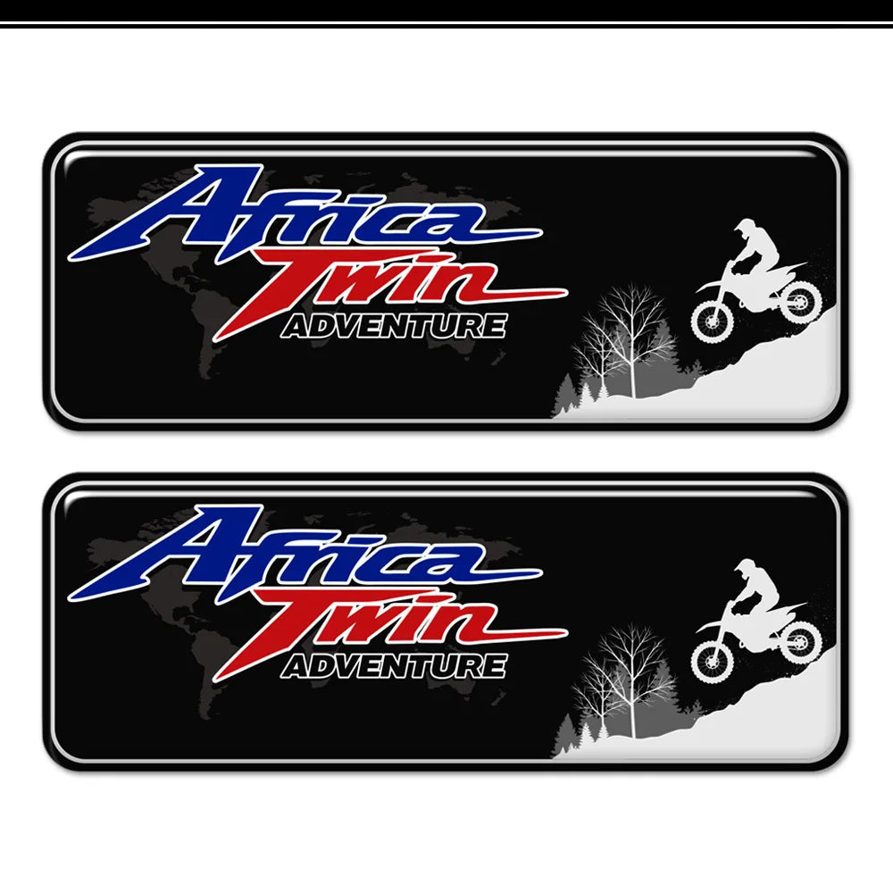 For Honda Africa Twin CRF1000L CRF 1000 1100 L CRF1100L Adventure Sports Kit Trunk Luggage Cases Tank Pad Protector Stickers