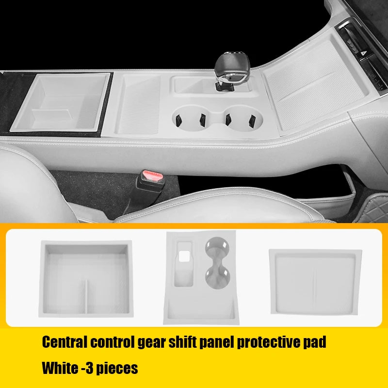 For Rox 01 2024 2025 2026 Automotive central control shift panel protective pad made of silicone material for interior use