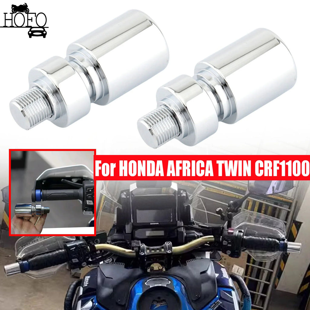 Motorcycle Handlebars Plug End Cap Grip Bar For HONDA AFRICA TWIN CRF1100 CRF1000 XADV750