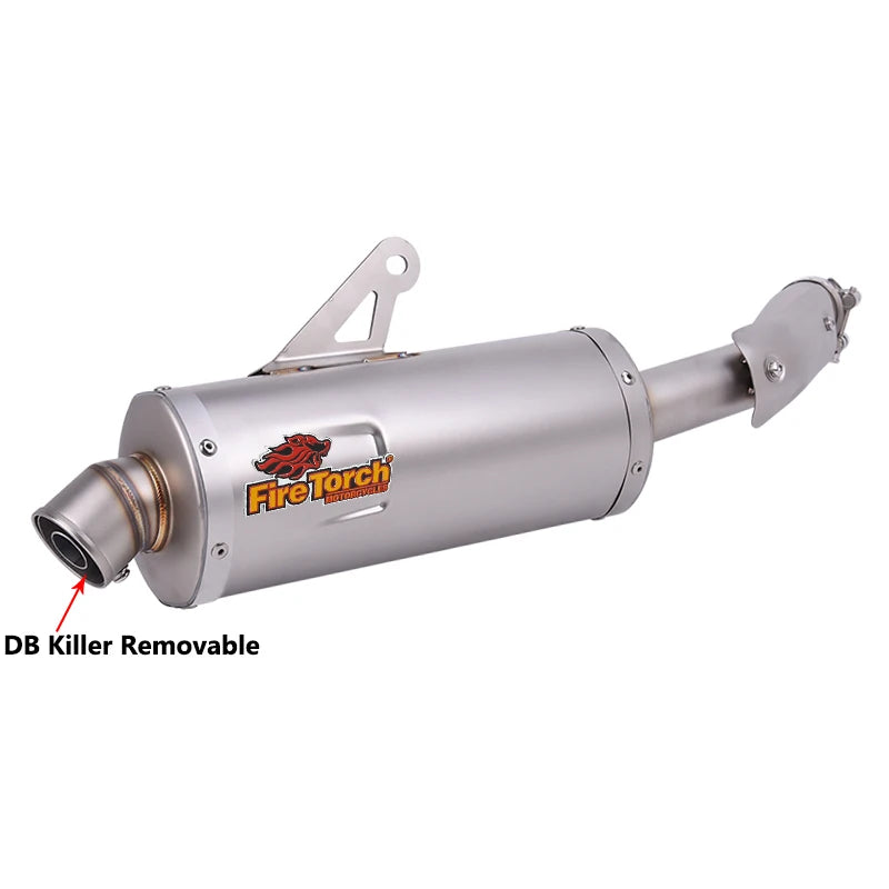 Slip On For Yamaha Tenere 700 Rally Edition 2019 - 2025 Motorcycle Exhaust Escape Systems Link Pipe Stainless Muffler DB Killer