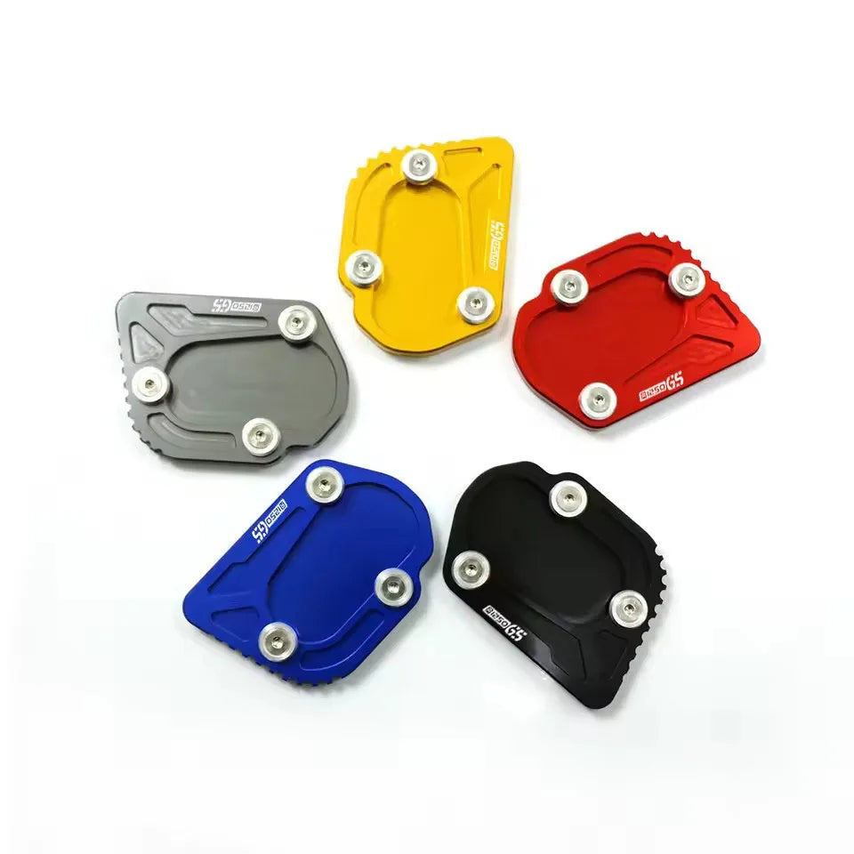 For BMW R1250 GS R1250GS R 1250 GS ADV All Years Motorcycle Accessories CNC Kickstand Extension Pad Side Stand Enlarger Plate