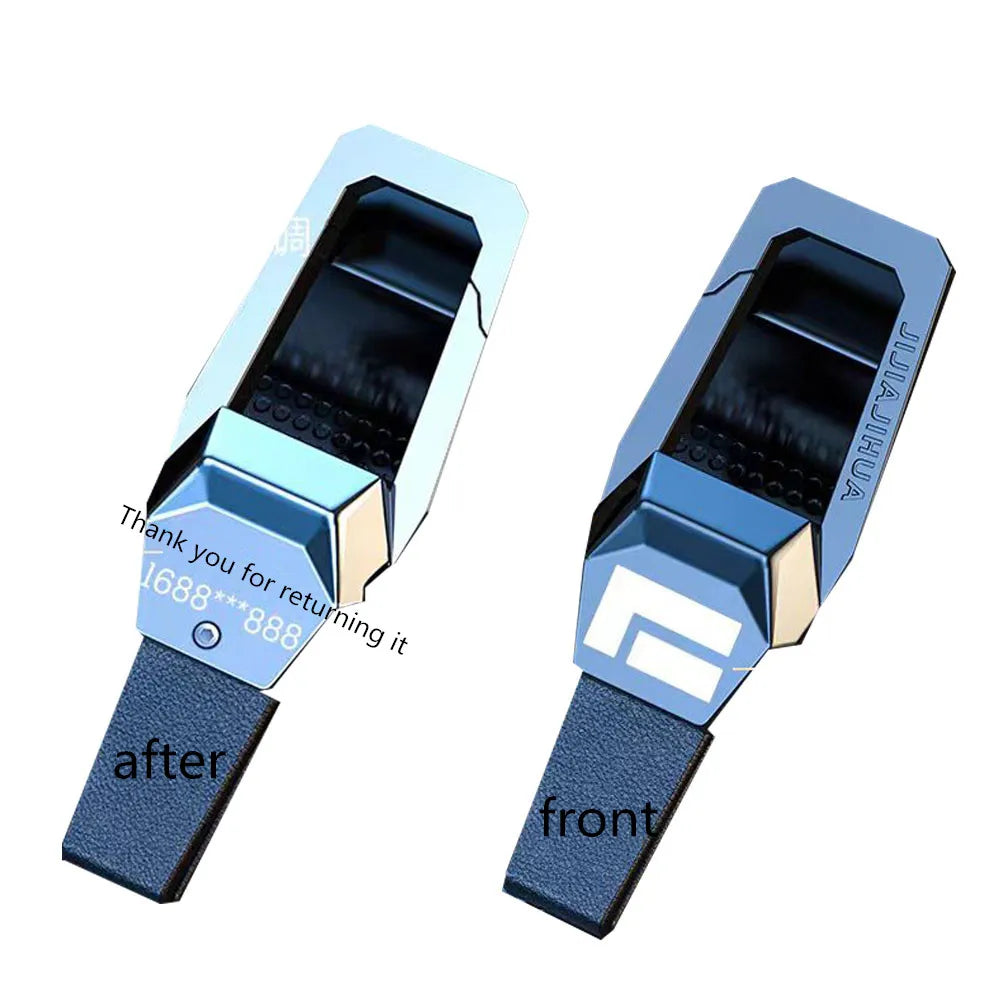 Fit For 2024 2025 BAIC JISHI Polestones 01 ROX 01Extreme Stone Keychain Engraved Anti Loss Car Keychain ﻿