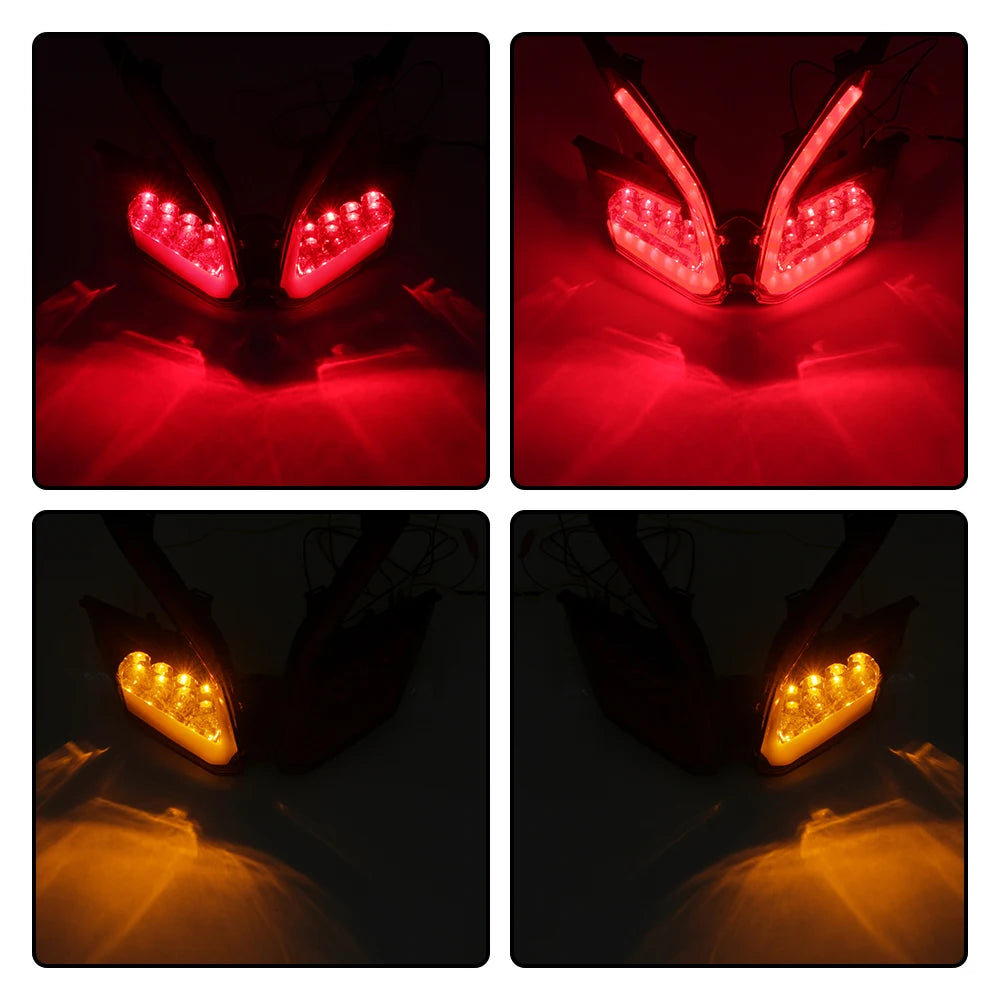 Rear Brake LED Taillight For Ducati Panigale 899 959 1199 1199S 1199R 1299 Integrated Tail Light Turn Signal Indicator Lamp