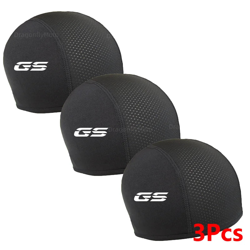 1/3PCS For BMW R1200GS R1250GS R 1200GS R1250 GS R 1250 LC ADV Motorcycle Balaclavas Helmet Inner Sweat Wicking Hat Men Women