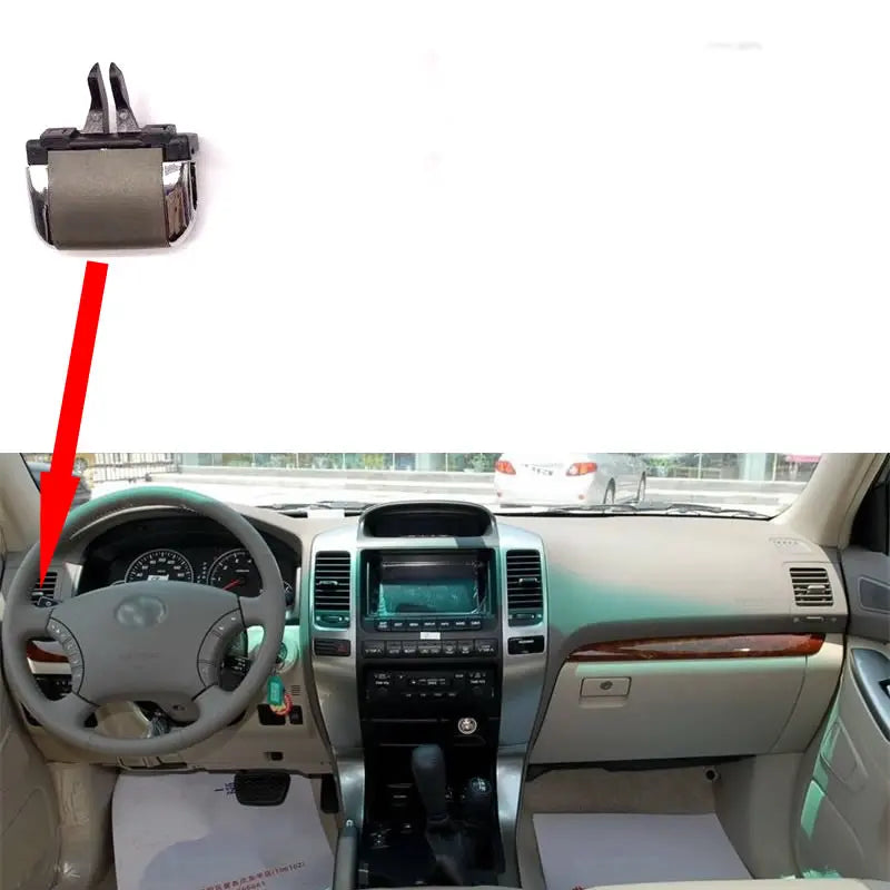 For Toyota Land Cruiser Prado LC120 2003-2009 Air Conditioner Outlet A/C Air Conditioning Vents Tab Clip Repair Kit Accessories