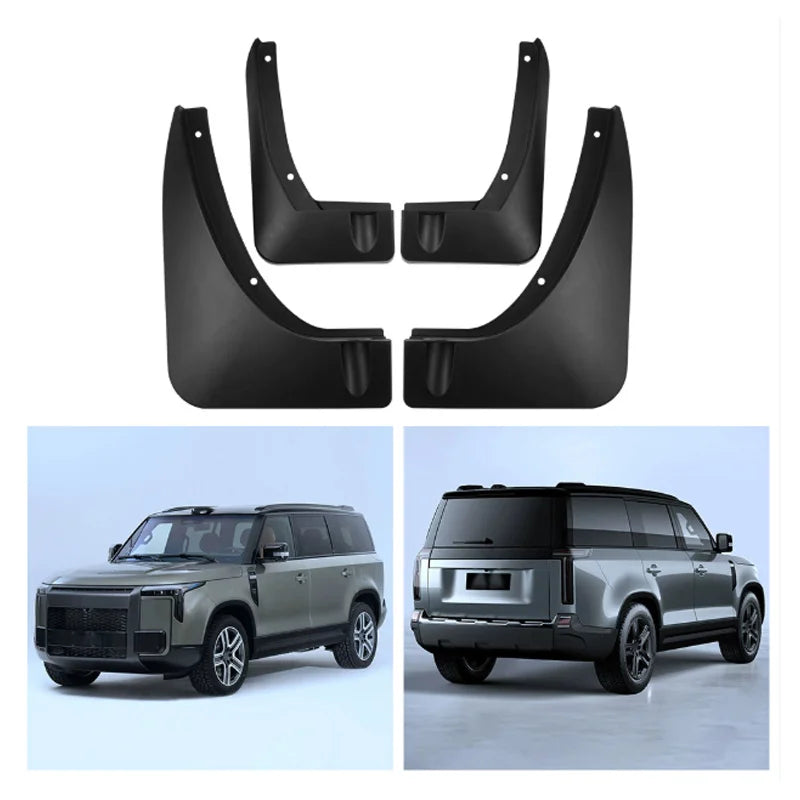 For Rox 01 Polestones 01 2024 2025 2026 Car Mudguards Anti-splash Mud Flap Guard Wheel Fender Mudflaps Tools Accessories 4PCS